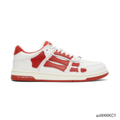 AMR Skel Top Low White Red Shoes Sneakers - as0000025 - Image 2