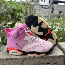 Awake NY x Air Jordan 6 "Playful Pink"/ “Bubblegum” Shoes Sneakers - nk0005249 - Image 5