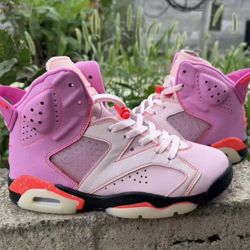 Awake NY x Air Jordan 6 "Playful Pink"/ “Bubblegum” Shoes Sneakers - nk0005249 - Image 4