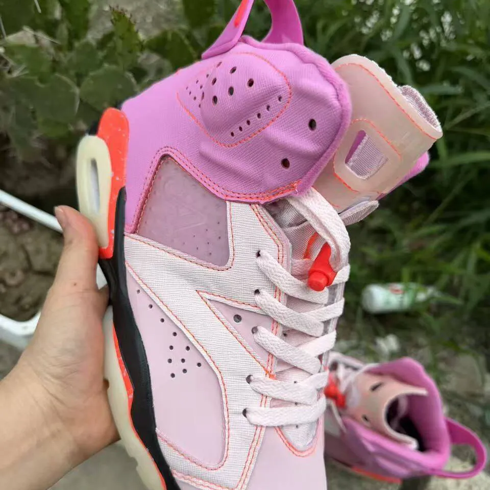 Awake NY x Air Jordan 6 "Playful Pink"/ “Bubblegum” Shoes Sneakers - nk0005249 - Image 6