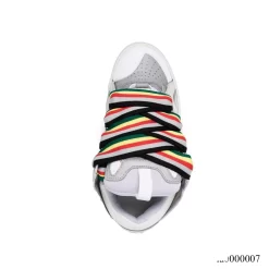 Lanvin Leather Curb White Multi Shoes Sneakers - la0000007 - Image 3