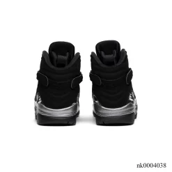 Air Jordan 8 Black Chrome Shoes Sneakers – nk0004038 - Image 4