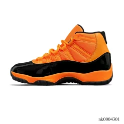 Air Jordan 11 Black Orange Shoes Sneakers - nk0004301 - Image 2