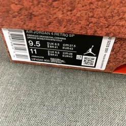 Nigel Sylvester x Air Jordan 4 Brick by Brick Shoes Sneakers - nk0004308 - Image 9