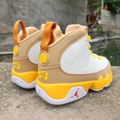Air Jordan 9 Mustard Shoes Sneakers - nk0004422 - Image 5
