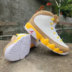 Air Jordan 9 Mustard Shoes Sneakers - nk0004422 - Image 6