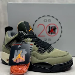 Undefeated x Air Jordan 4 Shoes Sneakers - nk0003692 - Image 4