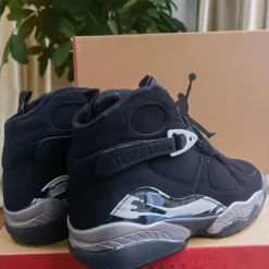 Air Jordan 8 Black Chrome Shoes Sneakers – nk0004038 - Image 7