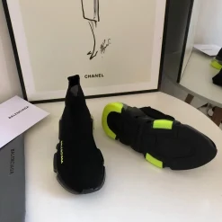 BLCG Speed Clear Sole Black Yellow Fluo Shoes Sneakers - bl0000029 - Image 5