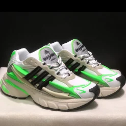 Pharrell x AD Adistar Jellyfish 'Focus Olive Real Green' Blue Shoes Sneakers - nk0004964 - Image 4