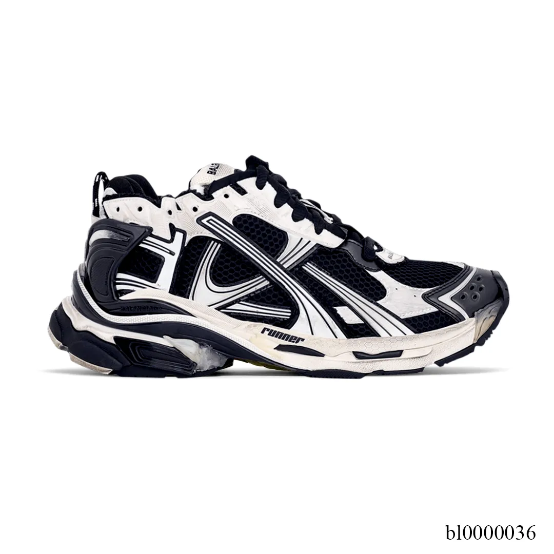 BLCG Runner White Black Shoes Sneakers - bl0000036