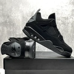 Air Jordan 4 Black Cat (2025) Shoes Sneakers - nk0004483 - Image 8