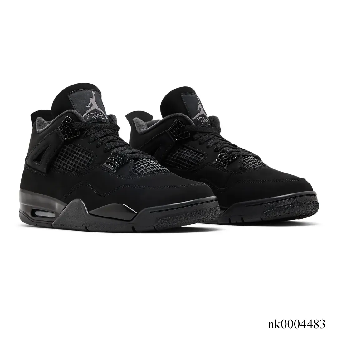 Air Jordan 4 Black Cat (2025) Shoes Sneakers - nk0004483 - Image 4