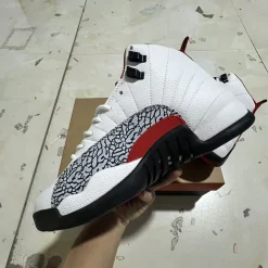 Air Jordan 12 Elephant Print Shoes Sneakers - nk0004639 - Image 5
