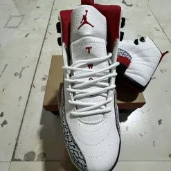 Air Jordan 12 Elephant Print Shoes Sneakers - nk0004639 - Image 7