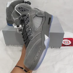 Air Jordan 5 Wolf Grey (2026) Shoes Sneakers - nk0004821 - Image 15
