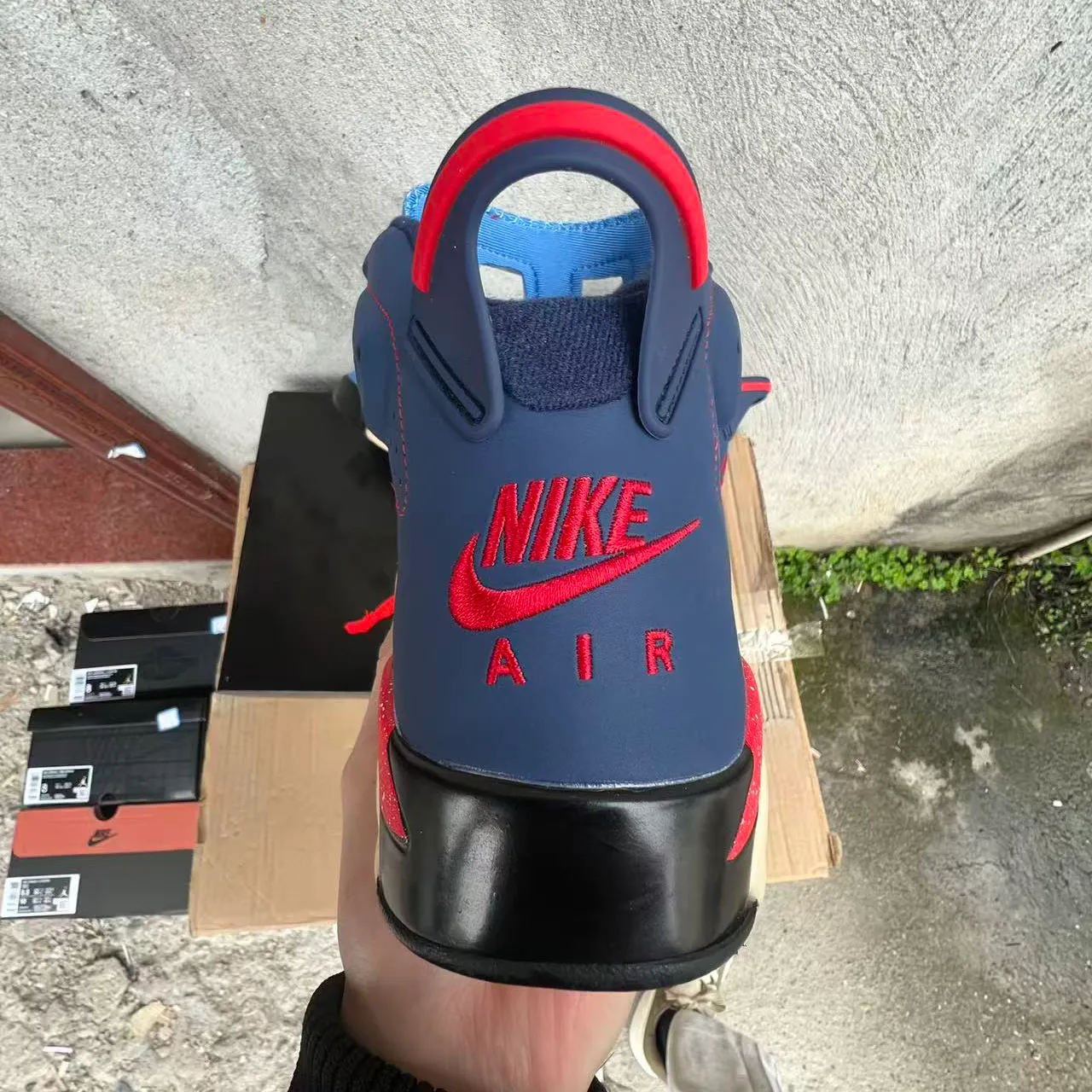 Awake NY x Air Jordan 6 “Midnight Navy”/“Blueberry” Shoes Sneakers - nk0005225 - Image 10