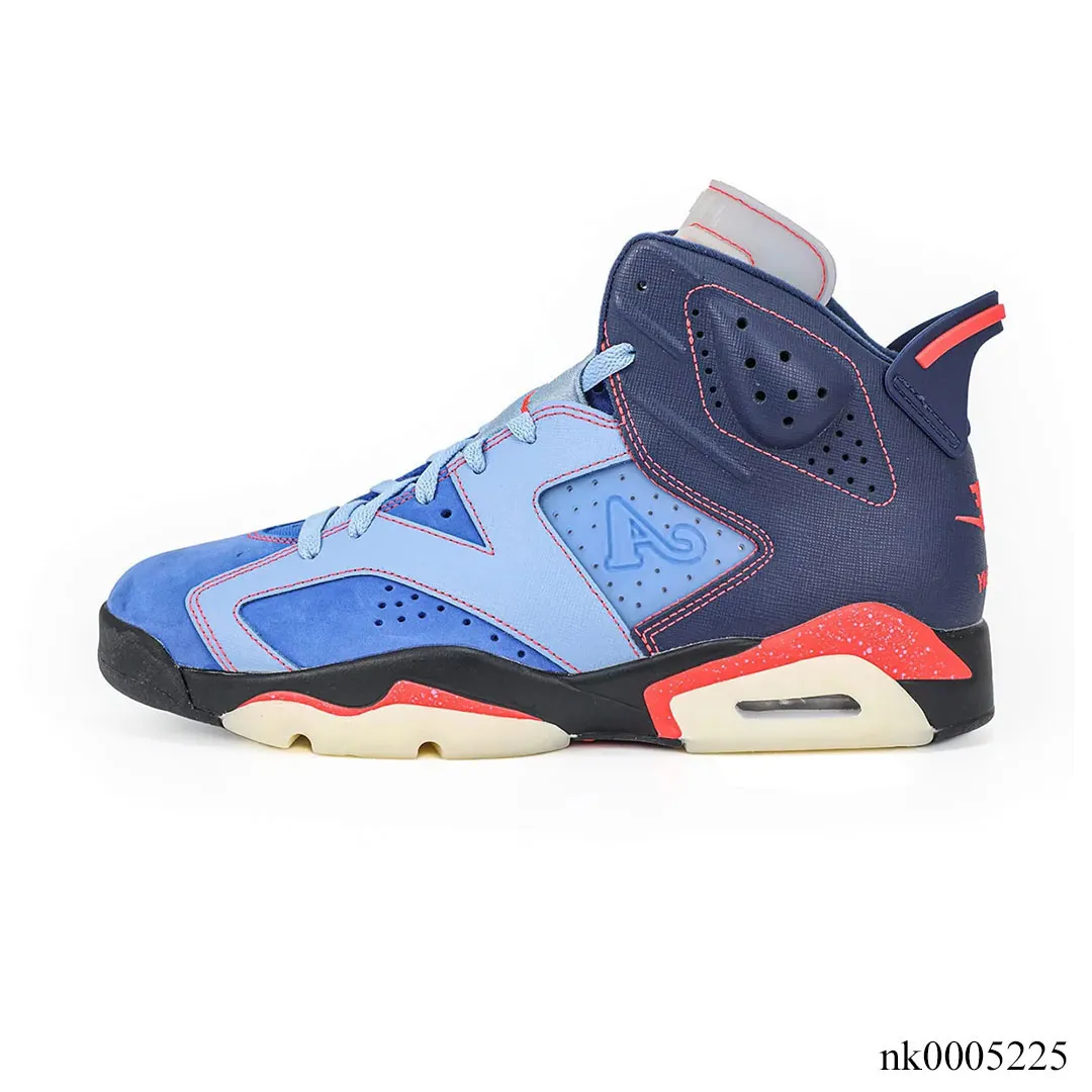 Awake NY x Air Jordan 6 “Midnight Navy”/“Blueberry” Shoes Sneakers - nk0005225 - Image 2
