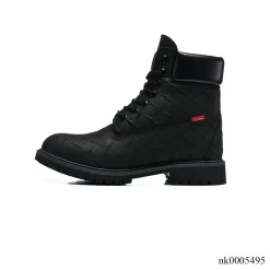 Supreme x TBL 6-Inch Premium Waterproof Boot 'Embossed Diamond Plate - Black' Shoes Sneakers - nk0005495 - Image 2