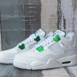 Air Jordan 4 Retro 'Metallic Green' Shoes Sneakers - nk0005497 - Image 5