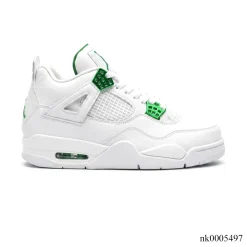 Air Jordan 4 Retro 'Metallic Green' Shoes Sneakers - nk0005497