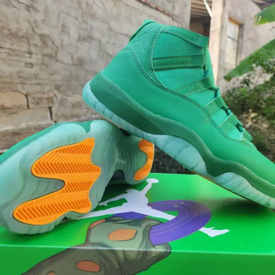 Air Jordan 11 “Green Screen” Shoes Sneakers - nk0005529 - Image 8