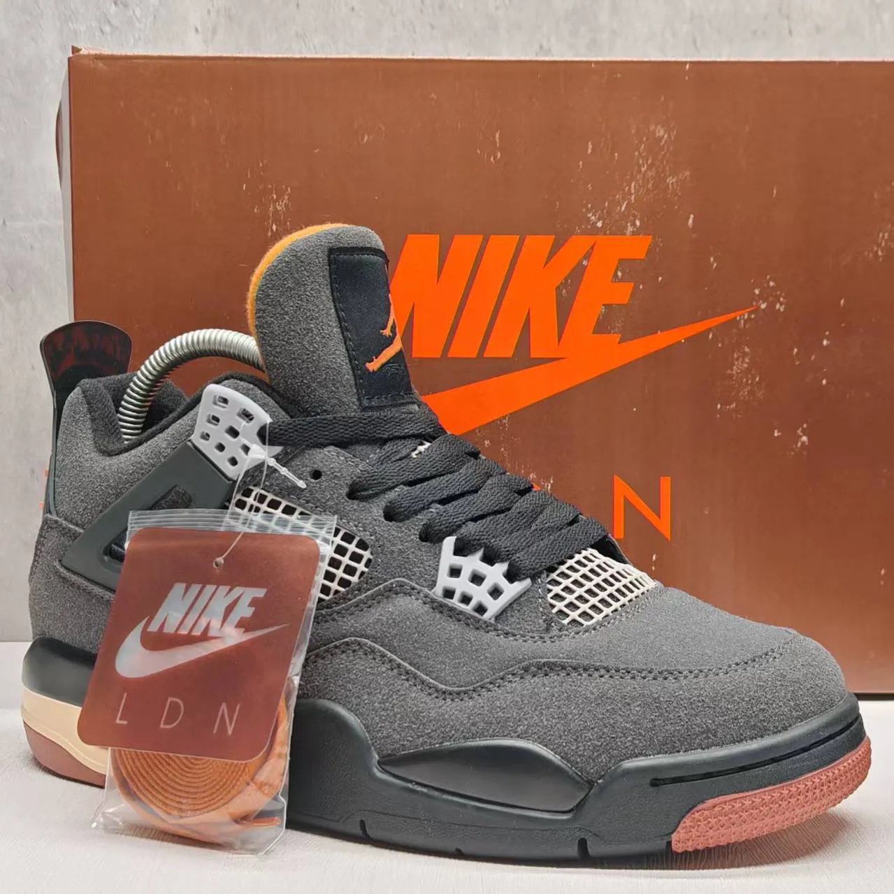 Air Jordan 4 “LONDON”(LDN) Joins Jordan Brand's City Series Shoes Sneakers – nk0005536 - Image 3