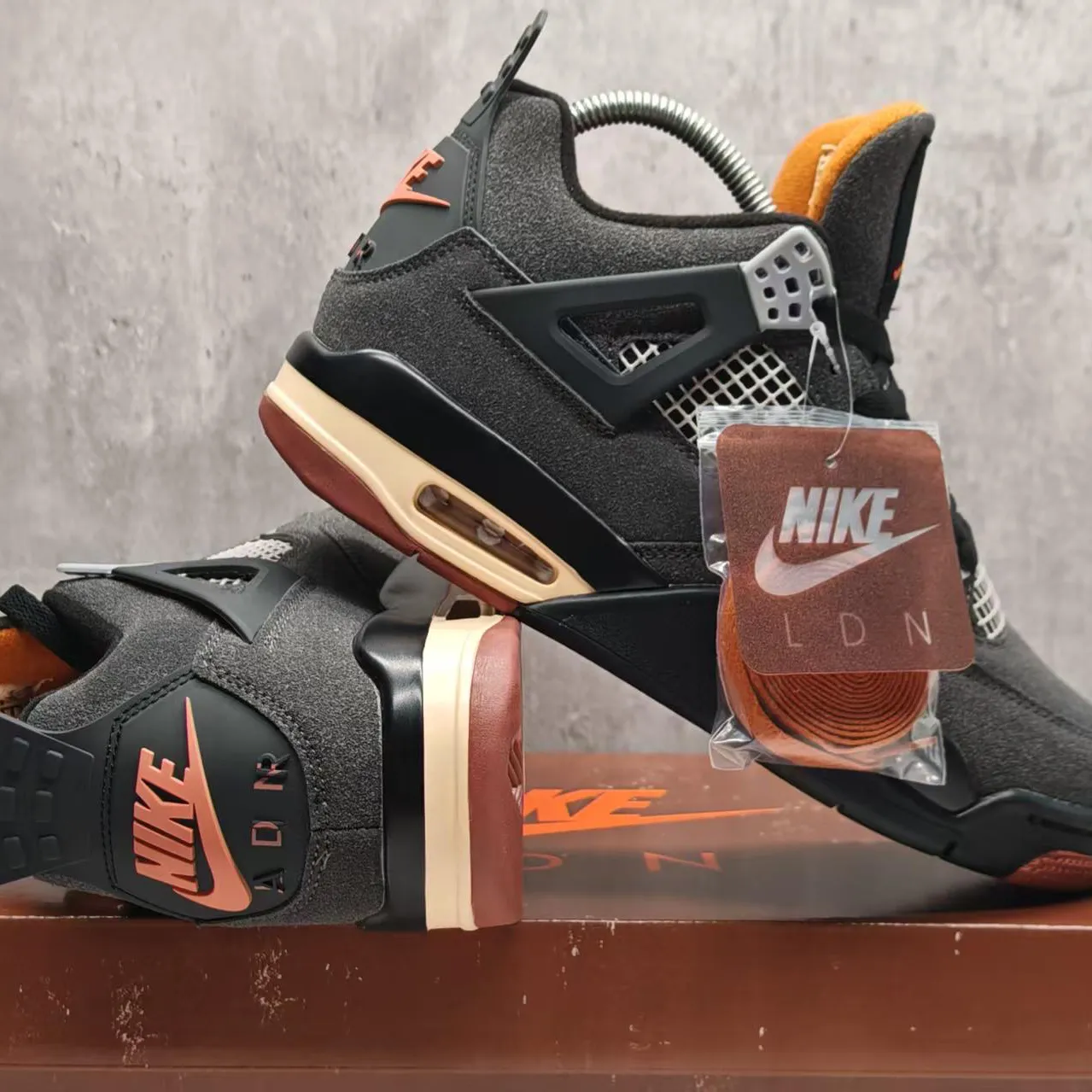 Air Jordan 4 “LONDON”(LDN) Joins Jordan Brand's City Series Shoes Sneakers – nk0005536 - Image 8
