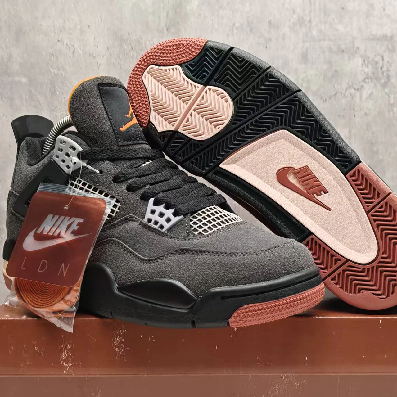 Air Jordan 4 “LONDON”(LDN) Joins Jordan Brand's City Series Shoes Sneakers – nk0005536 - Image 6