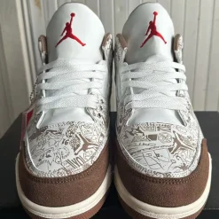Air Jordan 3 Retro "Laser" Shoes Sneakers – nk0005537 - Image 8